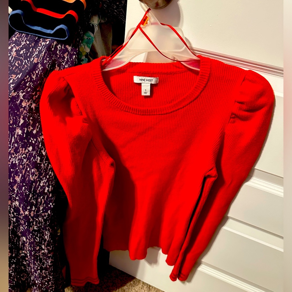 None West puff sleeve sweater